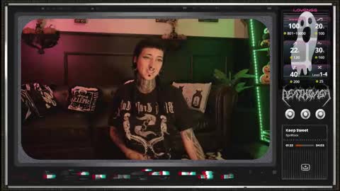 Snapshot of 666deathgasm chatting on September 25, 6:17 pm Juune online show from September 25, 6:17 pm