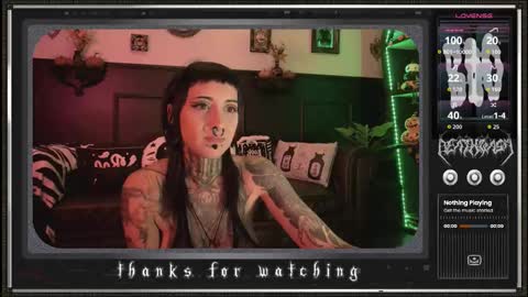 Snapshot of 666deathgasm chatting on October 8, 7:07 pm Juune online show from October 8, 7:07 pm