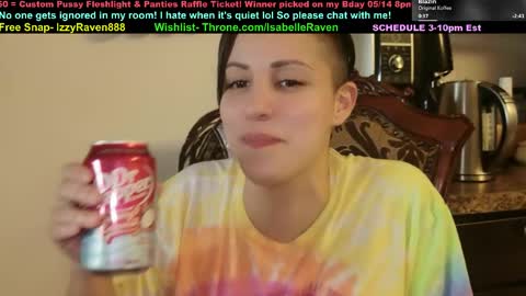 IsabelleRaven online show from April 28, 8:35 pm