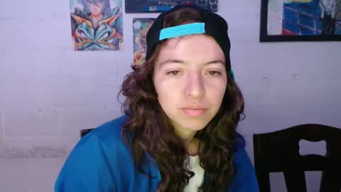 Snapshot of alexablu3 chatting on October 12, 2:14 am Alexa Blu3 online show from October 12, 2:14 am