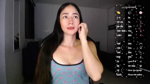 Snapshot of amelycaro chatting on October 7, 3:22 am Amely online show from October 7, 3:22 am