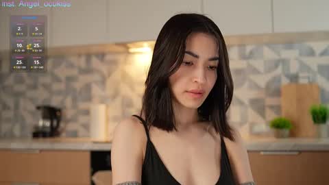 Snapshot of angel_ocu chatting on February 21, 7:54 pm  Angelina  LushDomi is active  Ill be happy to have fun with you Lets make hot show together online show from February 21, 7:54 pm