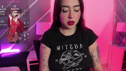 Snapshot of annikamerliahh_ chatting on January 7, 11:58 am Annika online show from January 7, 11:58 am