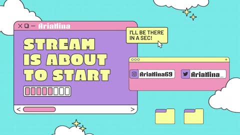 Snapshot of arianina chatting on January 6, 1:20 am Nina online show from January 6, 1:20 am