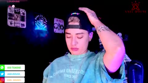 Axel Rouse online show from October 30, 9:27 pm