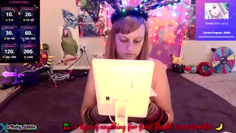 BabyZelda online show from September 23, 9:57 pm