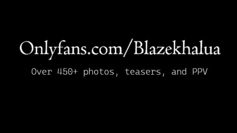 Blaze Khalua online show from December 9, 4:37 pm