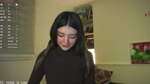 Snapshot of call_me_rosie chatting on December 23, 1:51 am online show from December 23, 1:51 am
