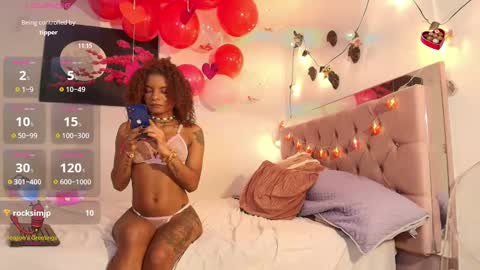 Snapshot of carameloo_06 chatting on February 15, 5:09 am carolina online show from February 15, 5:09 am