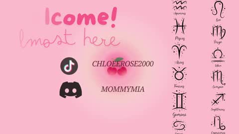 ChloeeRose online show from January 12, 4:10 am