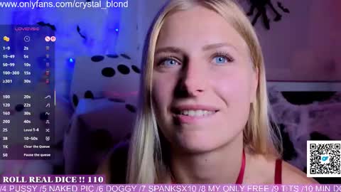 Crystal online show from October 14, 7:27 pm