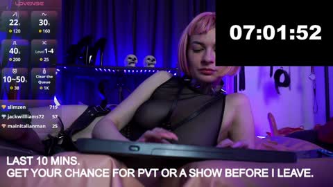 Lily Goddess online show from February 6, 1:10 pm