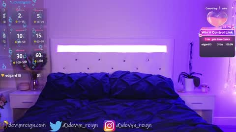 Devyn Reign online show from January 12, 1:21 am