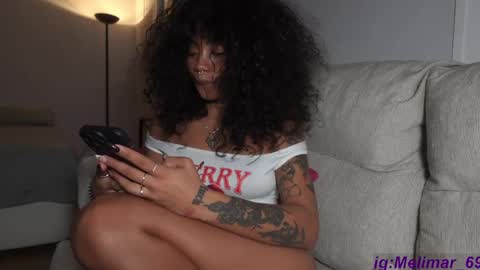 Melissa My schedule 10pm time Colombia online show from January 22, 2:04 am