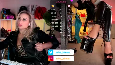 Erika      online show from November 21, 2:52 pm