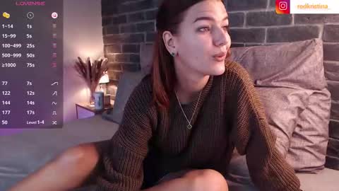 Snapshot of evamerlo chatting on October 13, 9:56 am Kristina online show from October 13, 9:56 am