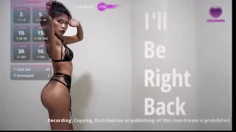 Chesca online show from November 27, 1:08 am