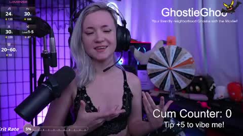 Ghostie online show from May 7, 11:41 pm