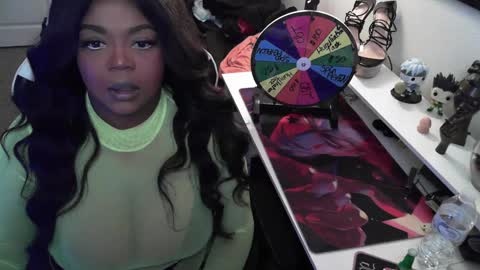 Snapshot of goddesscocoaa chatting on February 1, 5:39 am Goddess Cocoa online show from February 1, 5:39 am