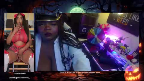 Goddess Cocoa online show from October 26, 8:32 am