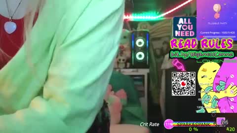 HiGHNESS CANNA online show from December 25, 2:03 am