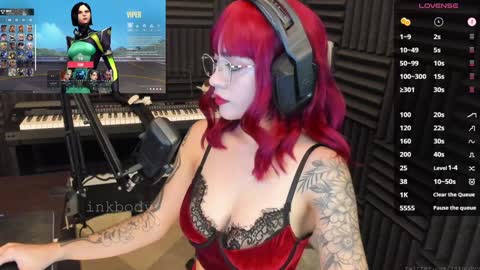 Snapshot of inkbodyy chatting on December 10, 10:16 pm Dayana online show from December 10, 10:16 pm