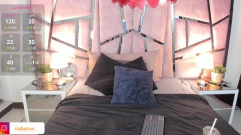 Snapshot of isabel_roux chatting on February 20, 12:41 am Isabel online show from February 20, 12:41 am