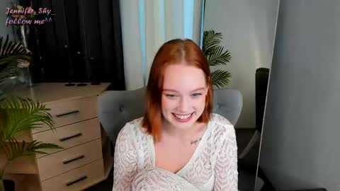 Snapshot of jennifer_shy_ chatting on February 27, 1:17 pm Jennifer online show from February 27, 1:17 pm