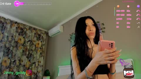 Snapshot of jinny_gold chatting on January 21, 4:43 am MY NEW INSTA jinny goldy online show from January 21, 4:43 am