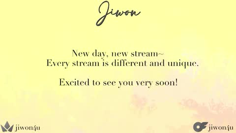 Snapshot of jiwon4u chatting on October 17, 11:30 pm Jiwon online show from October 17, 11:30 pm
