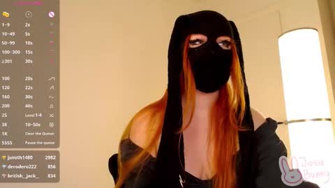 Josie Bunny 3 online show from November 19, 9:09 am