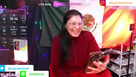 Snapshot of lainsaciableintensa chatting on October 3, 2:38 am lainsaciableintensa online show from October 3, 2:38 am