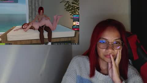 Snapshot of latina_french chatting on October 19, 1:07 am leidy online show from October 19, 1:07 am