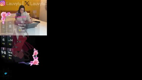 lauvlylu online show from April 21, 3:35 am