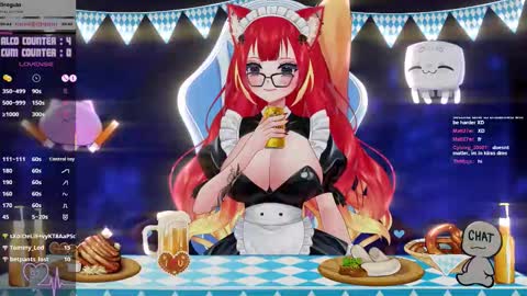 Snapshot of lewdfoxy_vt chatting on September 26, 4:26 pm Kira online show from September 26, 4:26 pm