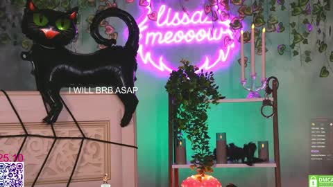 your Liza again. Next stream Dec. 1  at 2 or 3  GMT online show from October 25, 5:59 am