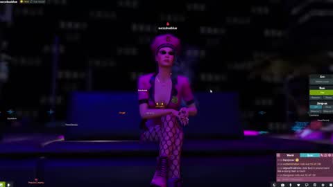 Snapshot of little_doll25 chatting on January 21, 2:43 am Succubus Blue online show from January 21, 2:43 am