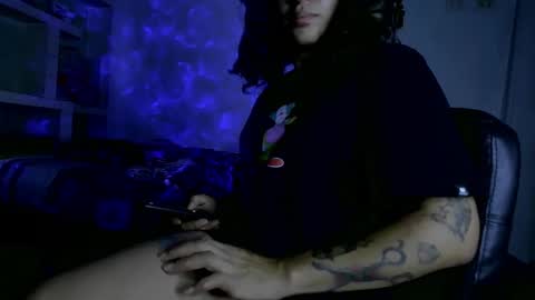 Snapshot of little_doll25 chatting on December 7, 10:45 am Succubus Blue online show from December 7, 10:45 am