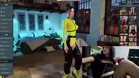 Snapshot of little_doll25 chatting on January 20, 12:46 am Succubus Blue online show from January 20, 12:46 am