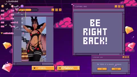 Livfabi  online show from November 25, 6:20 pm