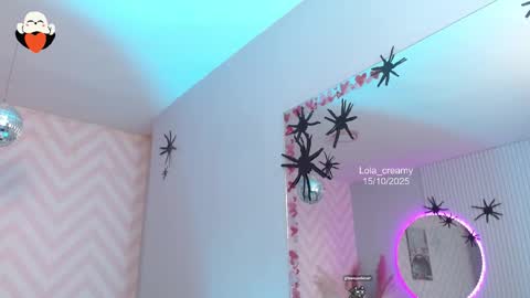 Snapshot of lola_creamy chatting on October 15, 3:14 pm Lola online show from October 15, 3:14 pm