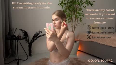 Lorrie online show from January 1, 3:24 pm