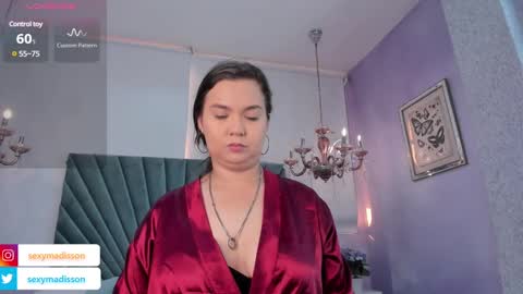 Snapshot of madisson7 chatting on February 16, 11:59 am Madisson online show from February 16, 11:59 am