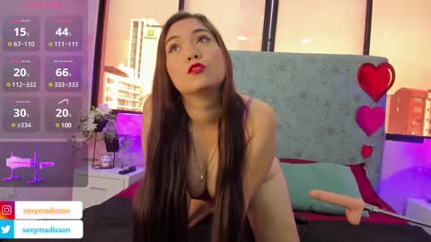 Snapshot of madisson7 chatting on February 21, 1:11 pm Madisson online show from February 21, 1:11 pm