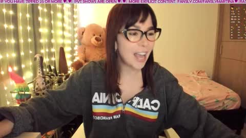 MARTINA online show from February 1, 7:23 pm