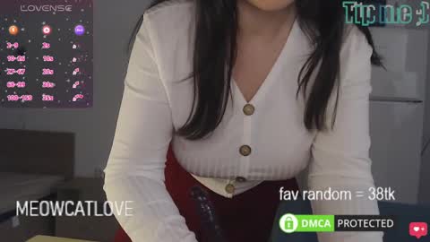 meowcatlove online show from February 21, 9:32 pm