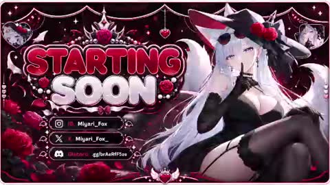 MiyariFox online show from July 15, 12:26 am
