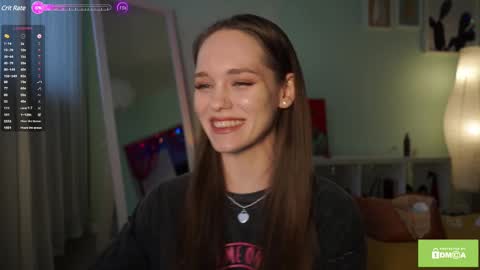 Snapshot of moni_carroll chatting on February 12, 2:11 pm Monia Help me get 20000 subscribers online show from February 12, 2:11 pm