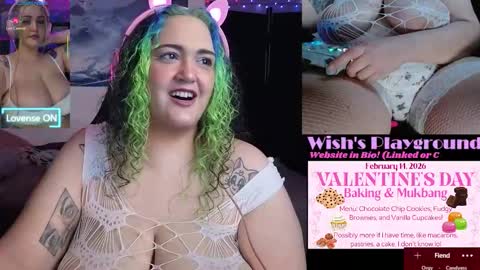 Wishs Playground online show from February 3, 4:01 pm