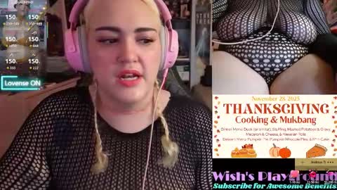 Wishs Playground online show from November 19, 7:19 am